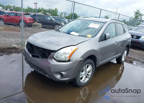 2013 Nissan Rogue Sv z USA, uszkodzony, nr VIN JN8AS5MTXDW519273